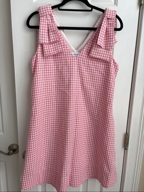 Pink Gingham Dress